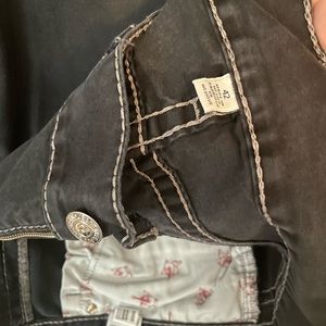 Mens jeans/ Black/ True Religion/ size 42/ used